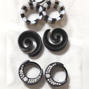 19mm 3/4"plug tunnels gauges for stretched ears